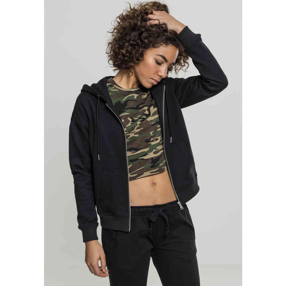 Urban Classics - Classic Veste zip à capuche - Noir